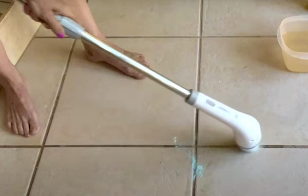 Bathroom Scrub Brush with Long Handle