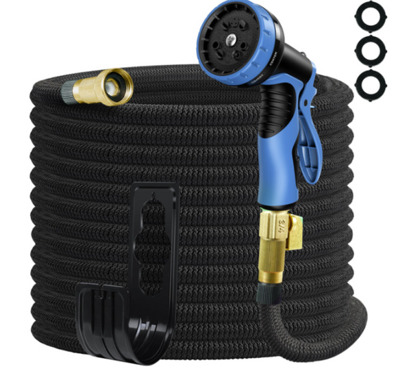 Does This black Garden Hose 100ft Have an Anti-Slip Handle?
