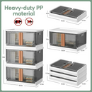 Lefree Storage Bins with Lids Collapsible Box Containers Organizer