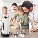 Lefree Kitchen Faucets with Pull Down Sprayer Single Handle Sink Faucet Silver