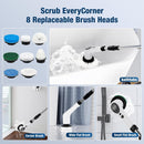 Lefree New Electric Spin Scrubber 2024 Upgraded