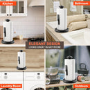 Lefree Kitchen Faucets with Pull Down Sprayer Single Handle Sink Faucet Silver