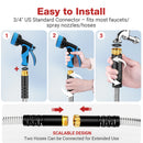 Metal Garden Hose 100FT/75FT/50FT/25FT，304 Stainless Steel Water Hose