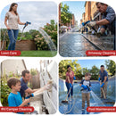 Metal Garden Hose 100FT/75FT/50FT/25FT，304 Stainless Steel Water Hose