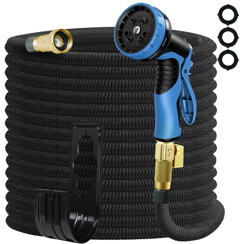 Lefree Expandable Garden Hose 125ft with Nozzle
