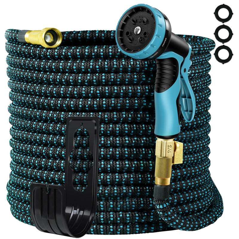 Lefree Expandable Garden Hose 100ft with Nozzle